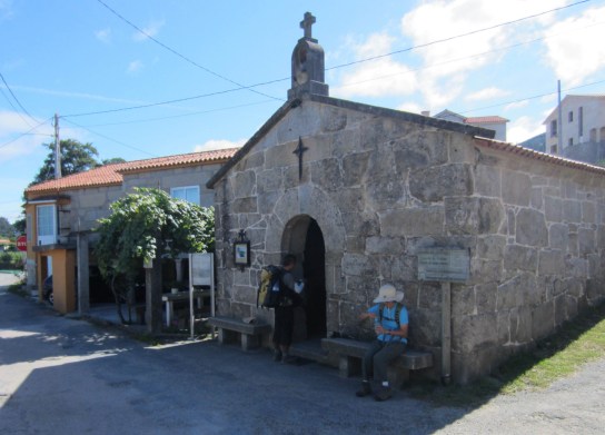 A small roadside chapel in Spain.