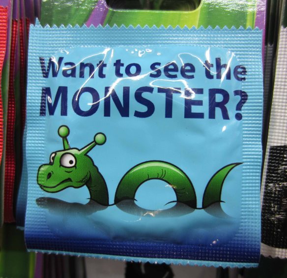 Even condom sales get a boost from Nessie.