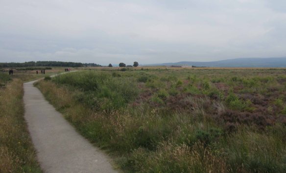 The bleak Culloden Moor, much the same today as it was in 1746.